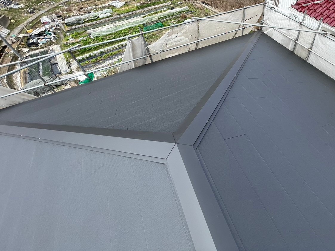 足場解体前確認 