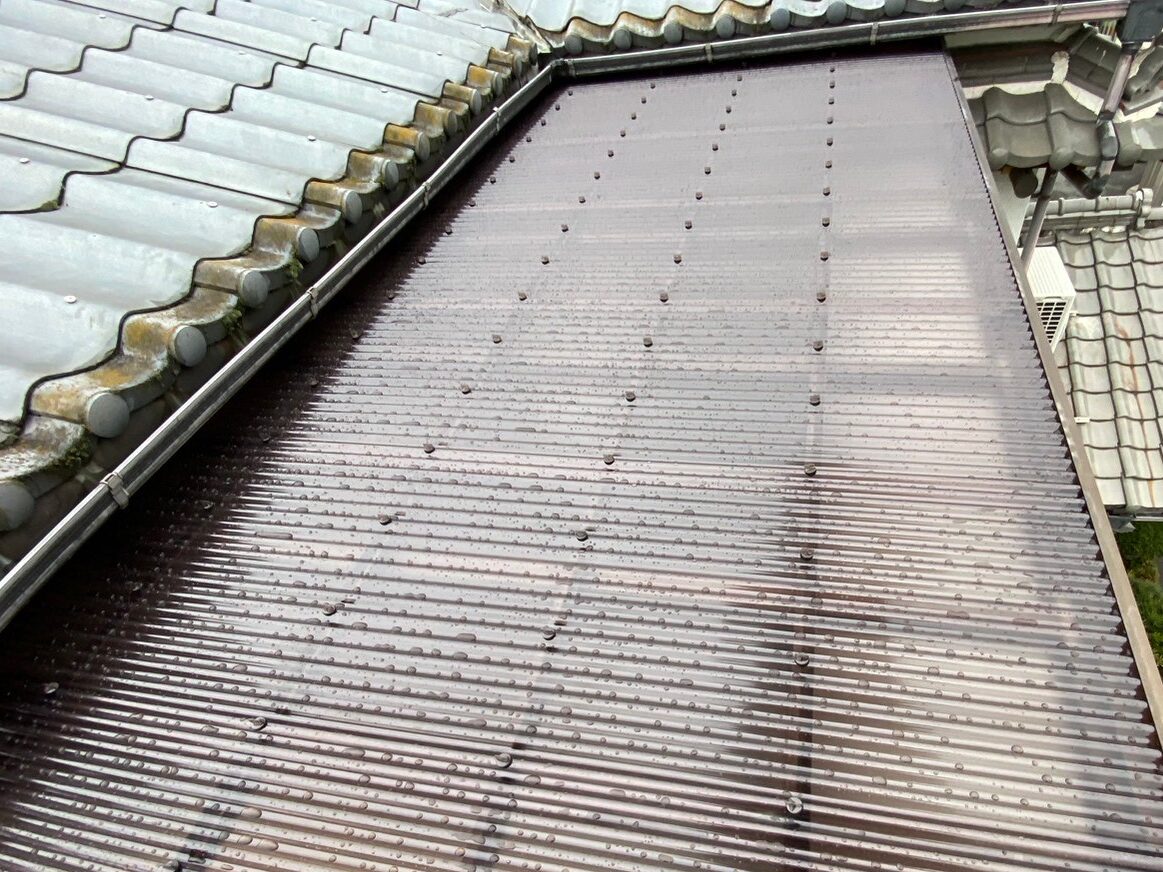 ポリカ張り替え工事 