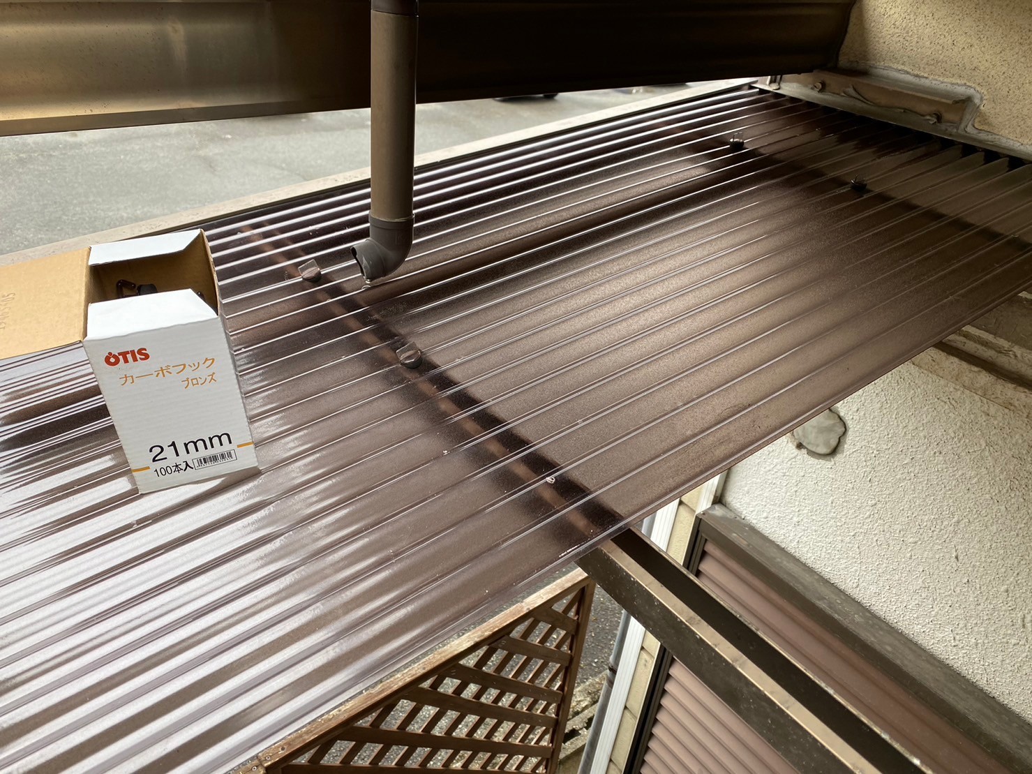 ポリカ張り替え工事 