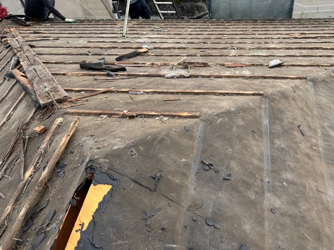 屋根葺き替え工事 