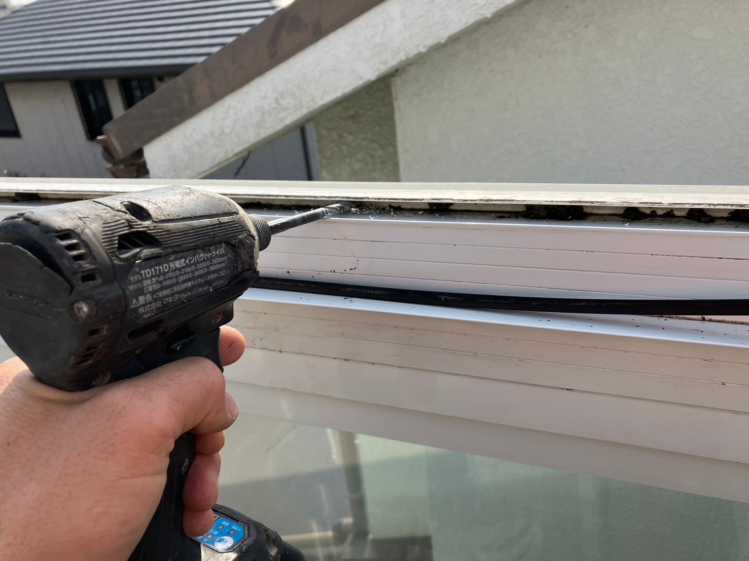 ポリカ張り替え工事 