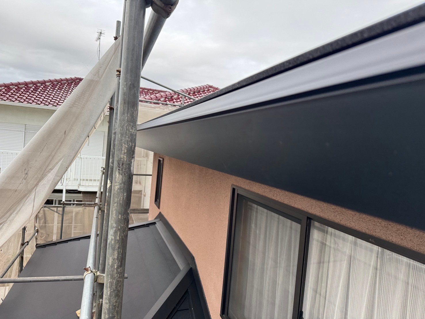 雨とい架け替え工事 