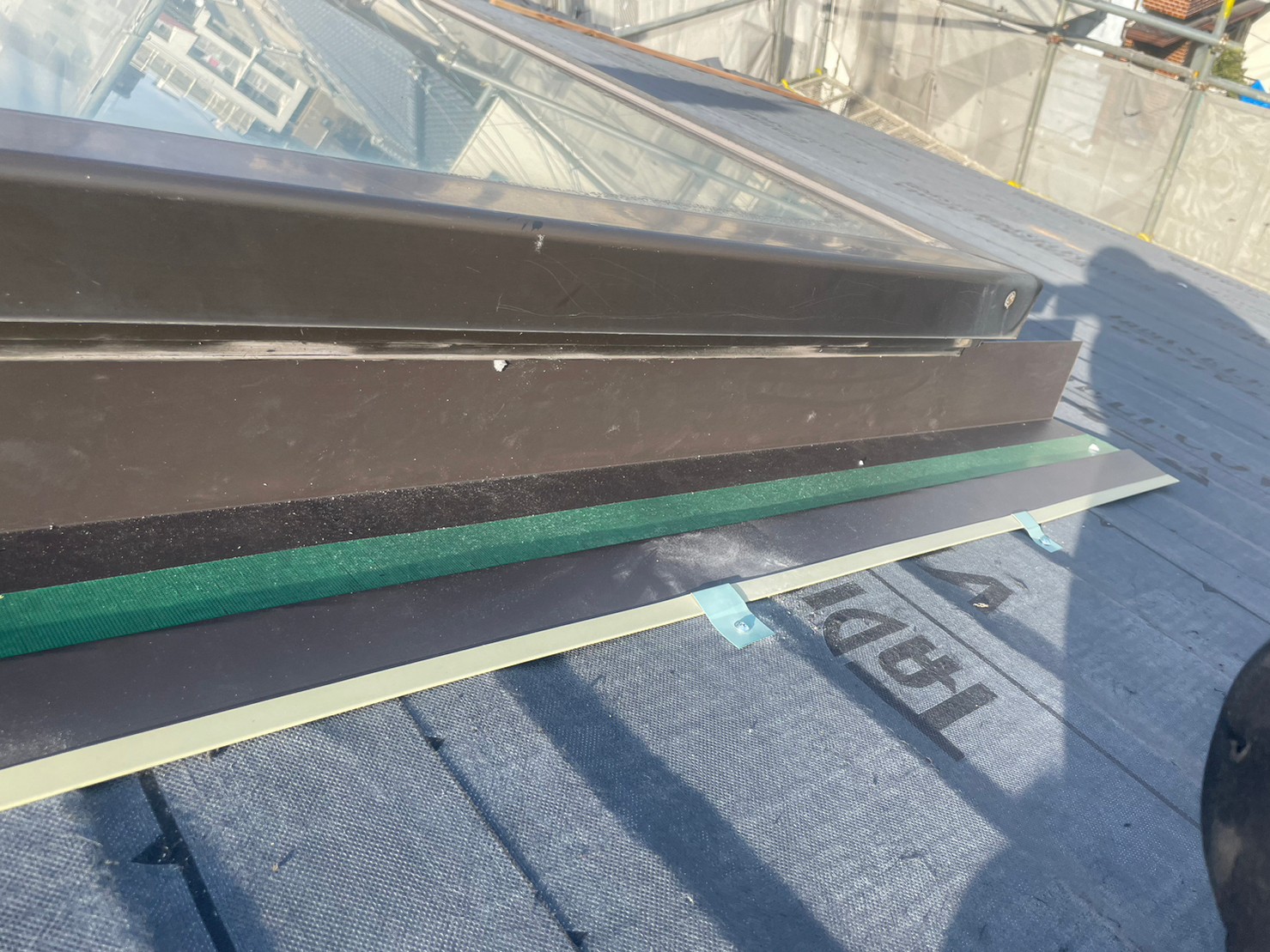 屋根カバー工事（大屋根） 