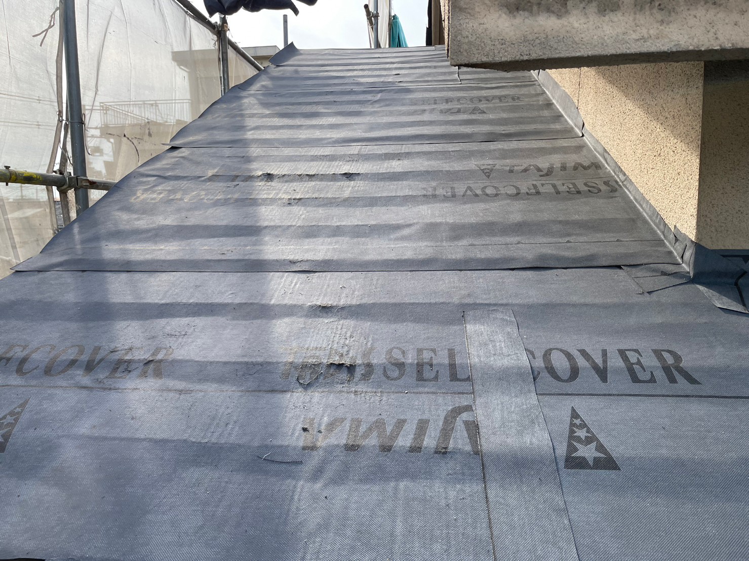 屋根カバー工事 