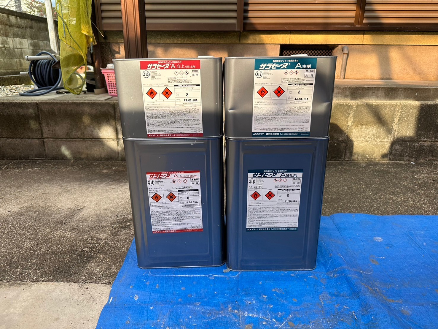 ベランダ防水工事 