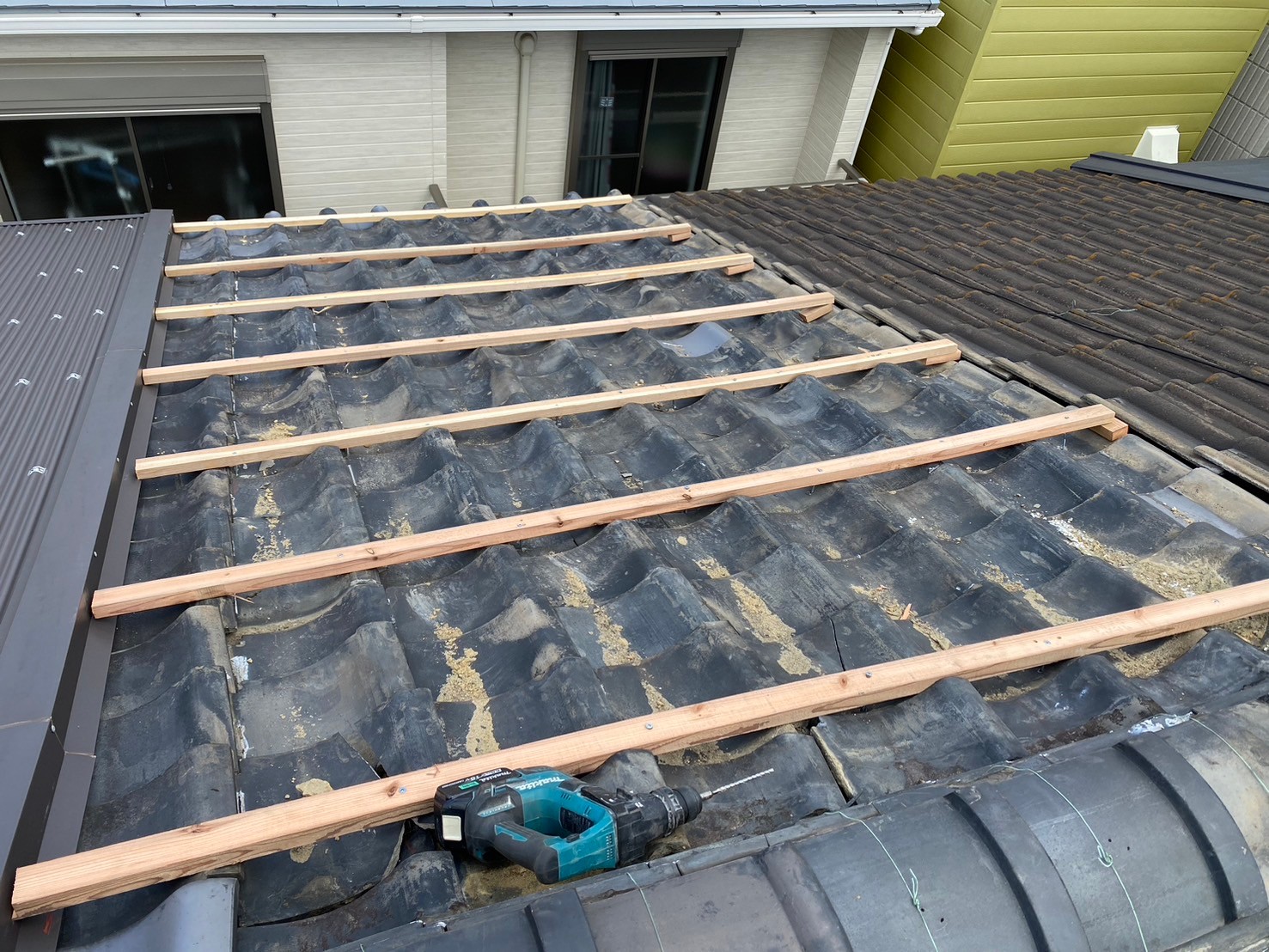 雨漏り修理工事 