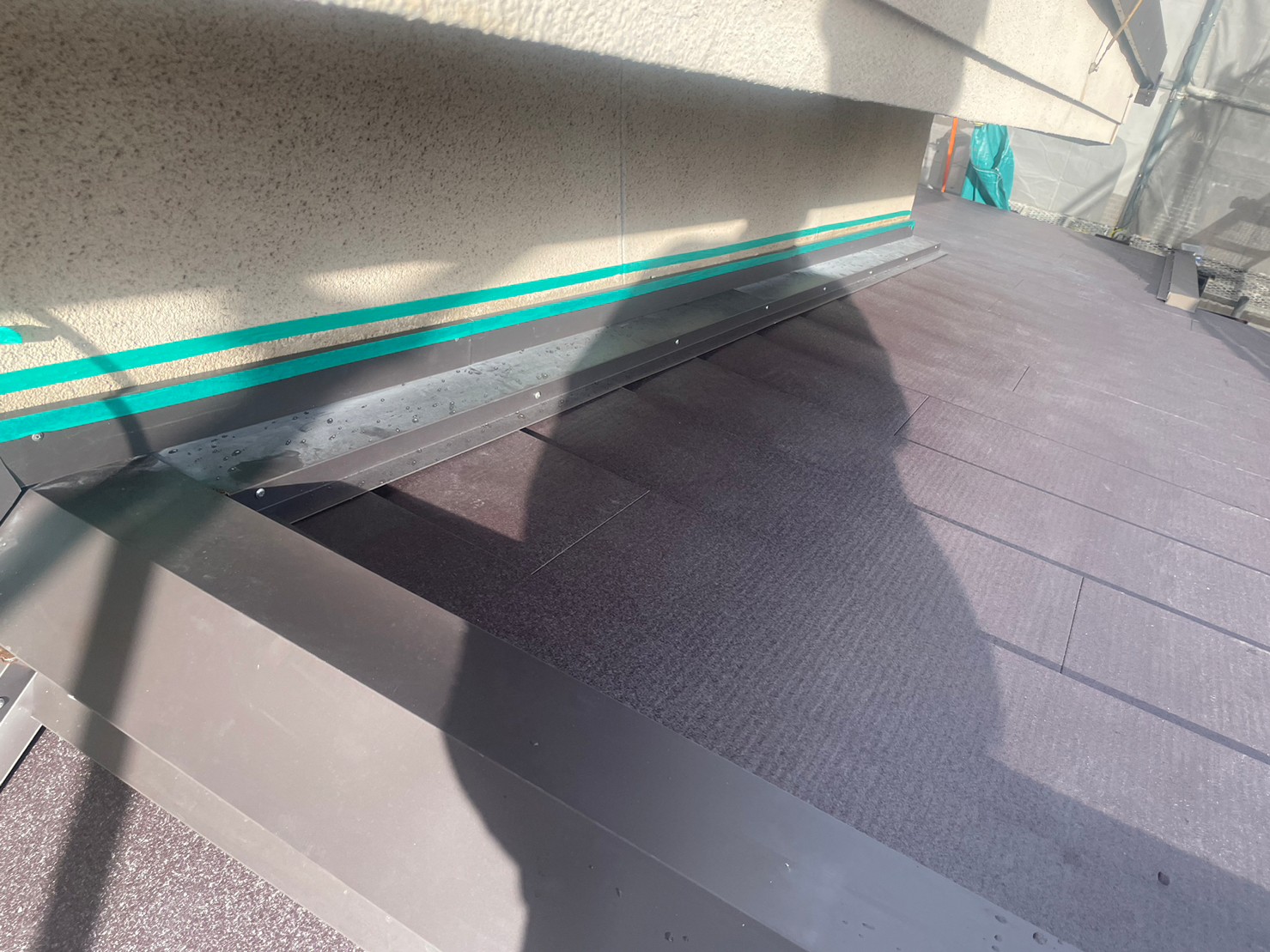 屋根カバー工事（下屋） 