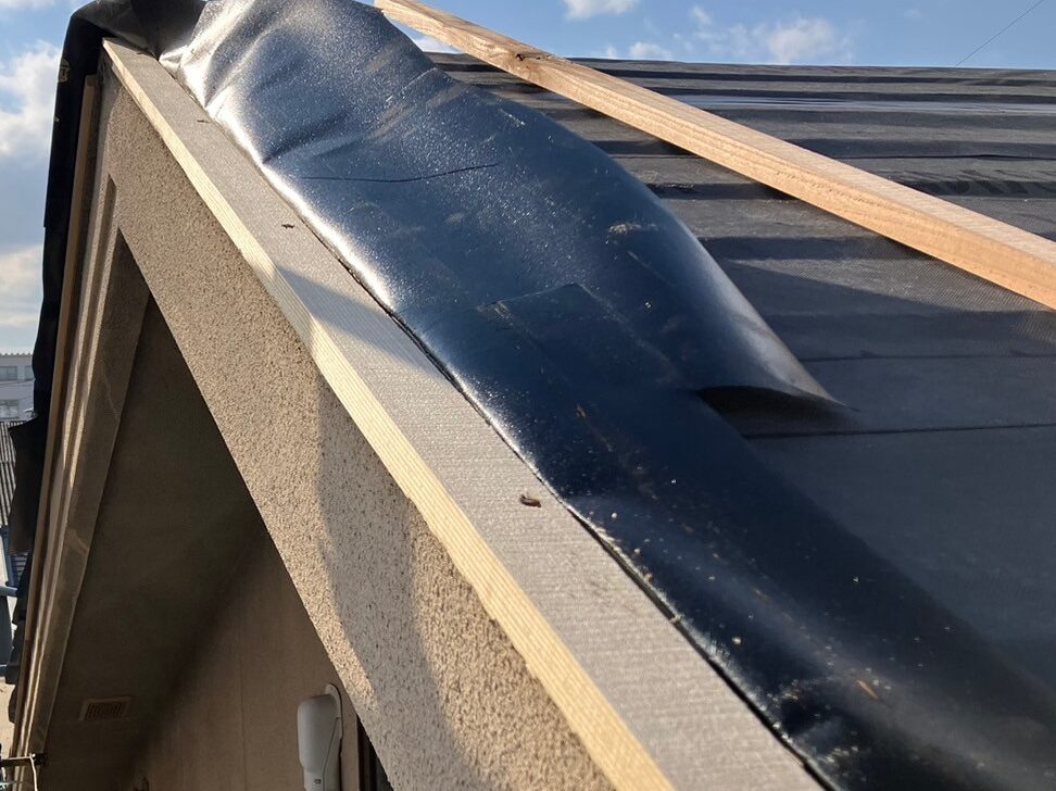 屋根カバー工事（大屋根） 