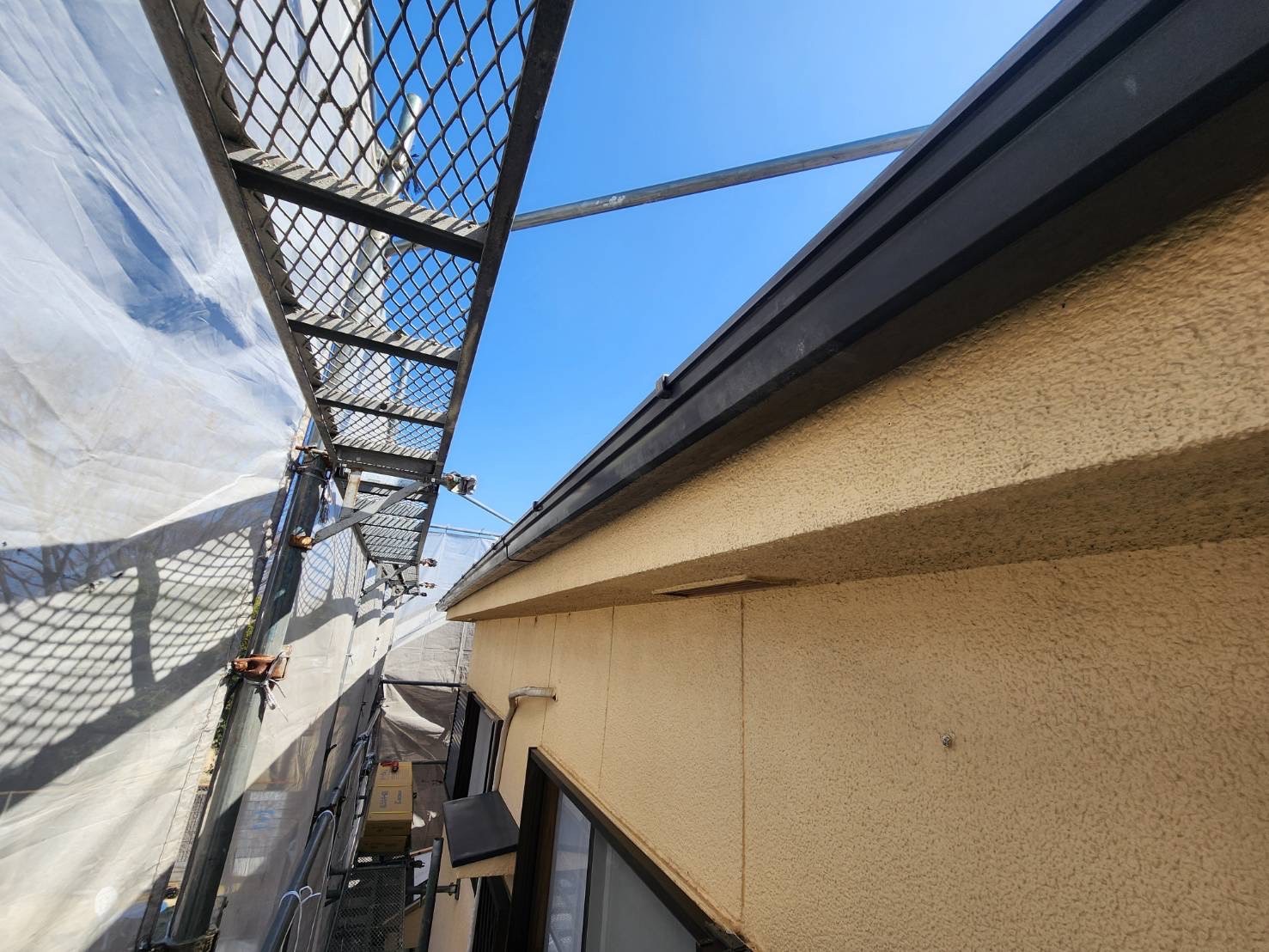 雨とい架け替え工事 