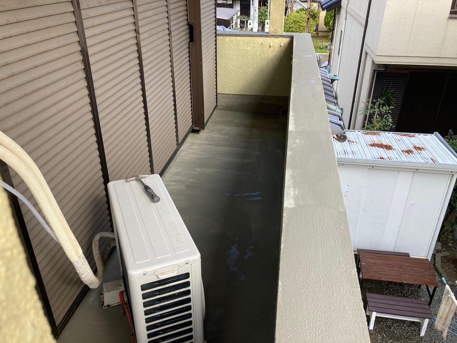 ベランダ防水工事 