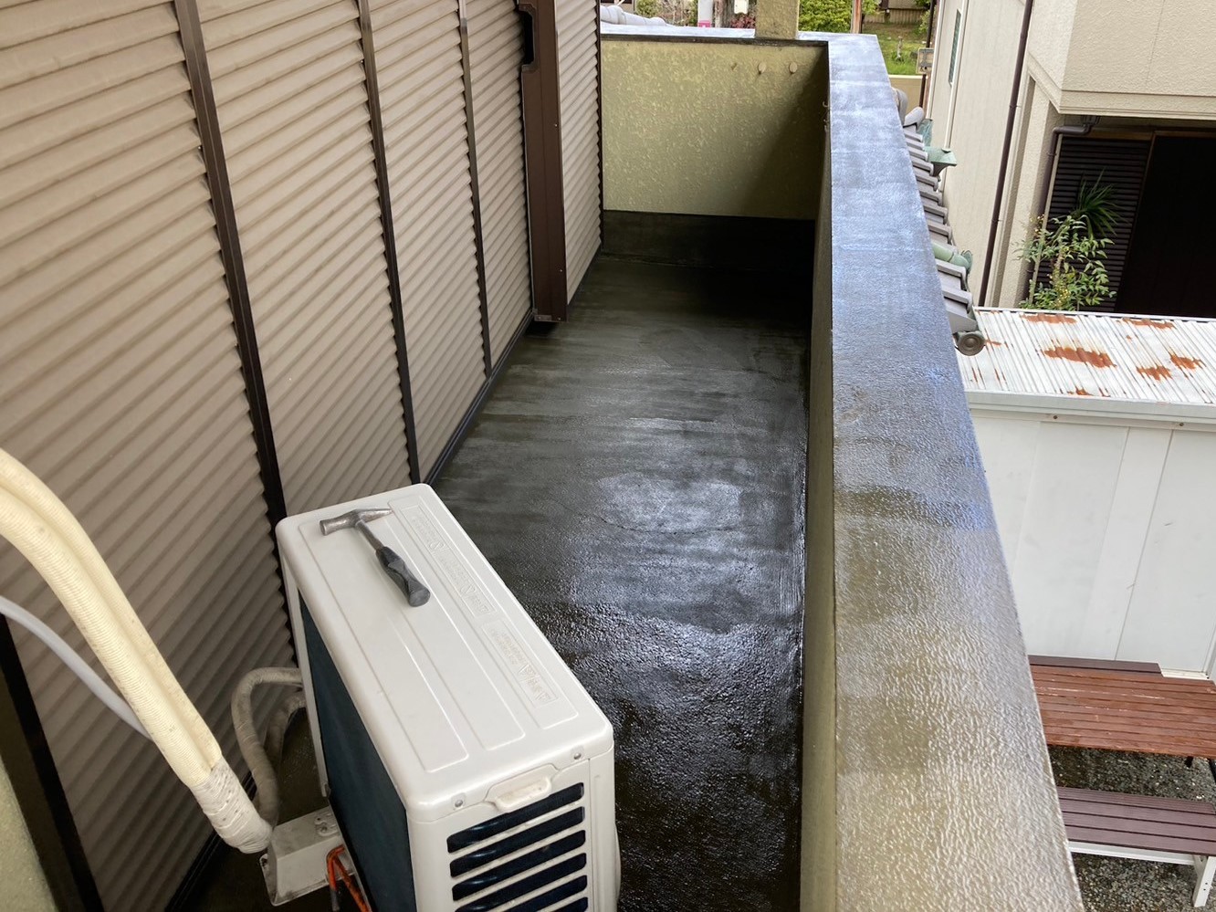 ベランダ防水工事 