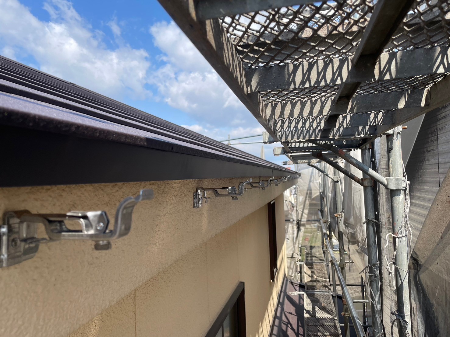 雨とい架け替え工事 