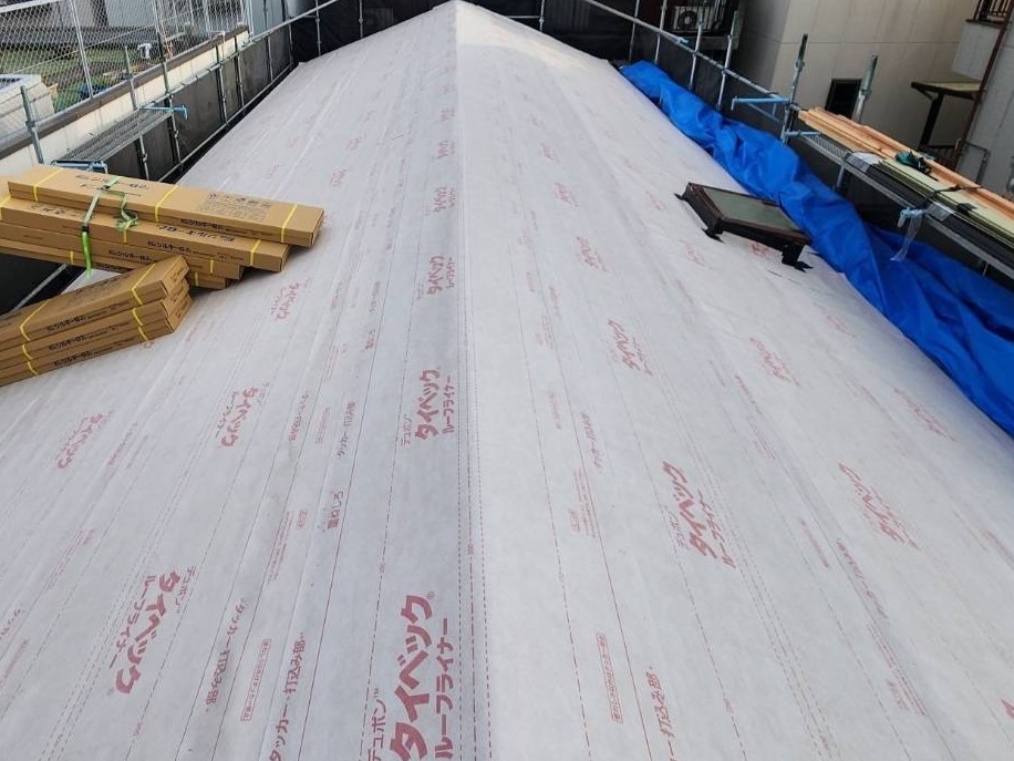 屋根葺き替え工事 