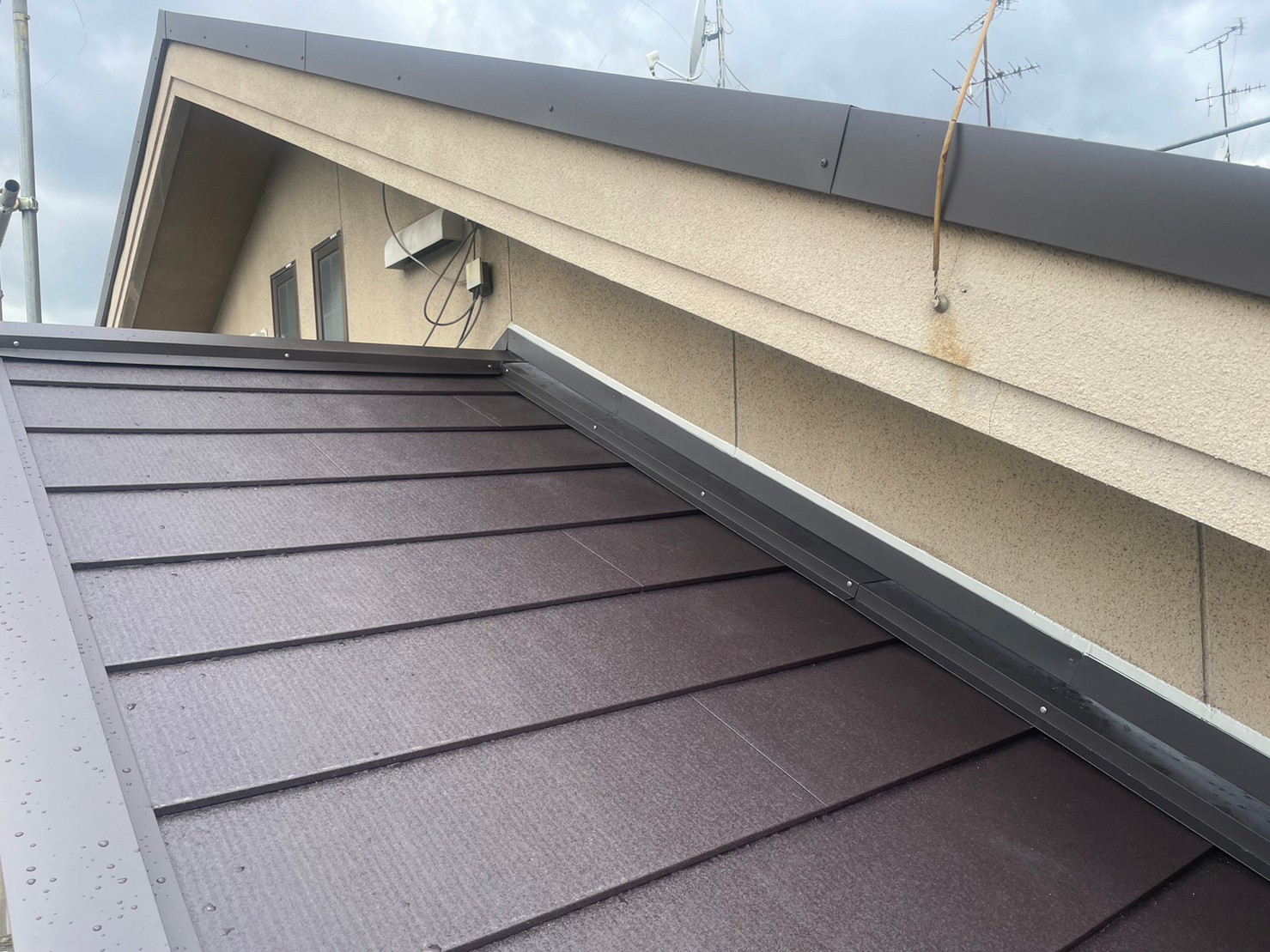 屋根カバー工事（下屋） 