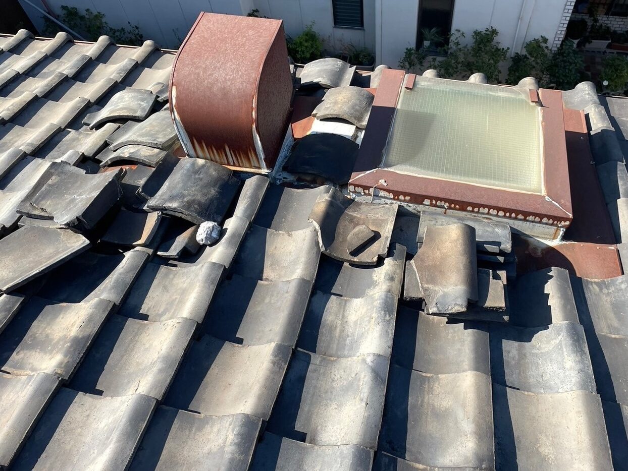 屋根葺き替え工事 