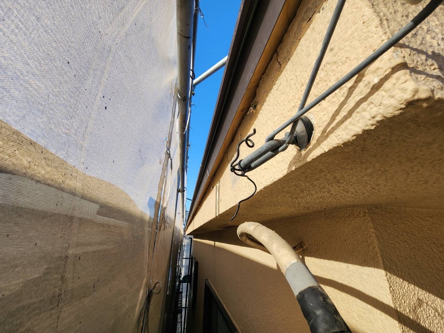 雨とい架け替え工事 