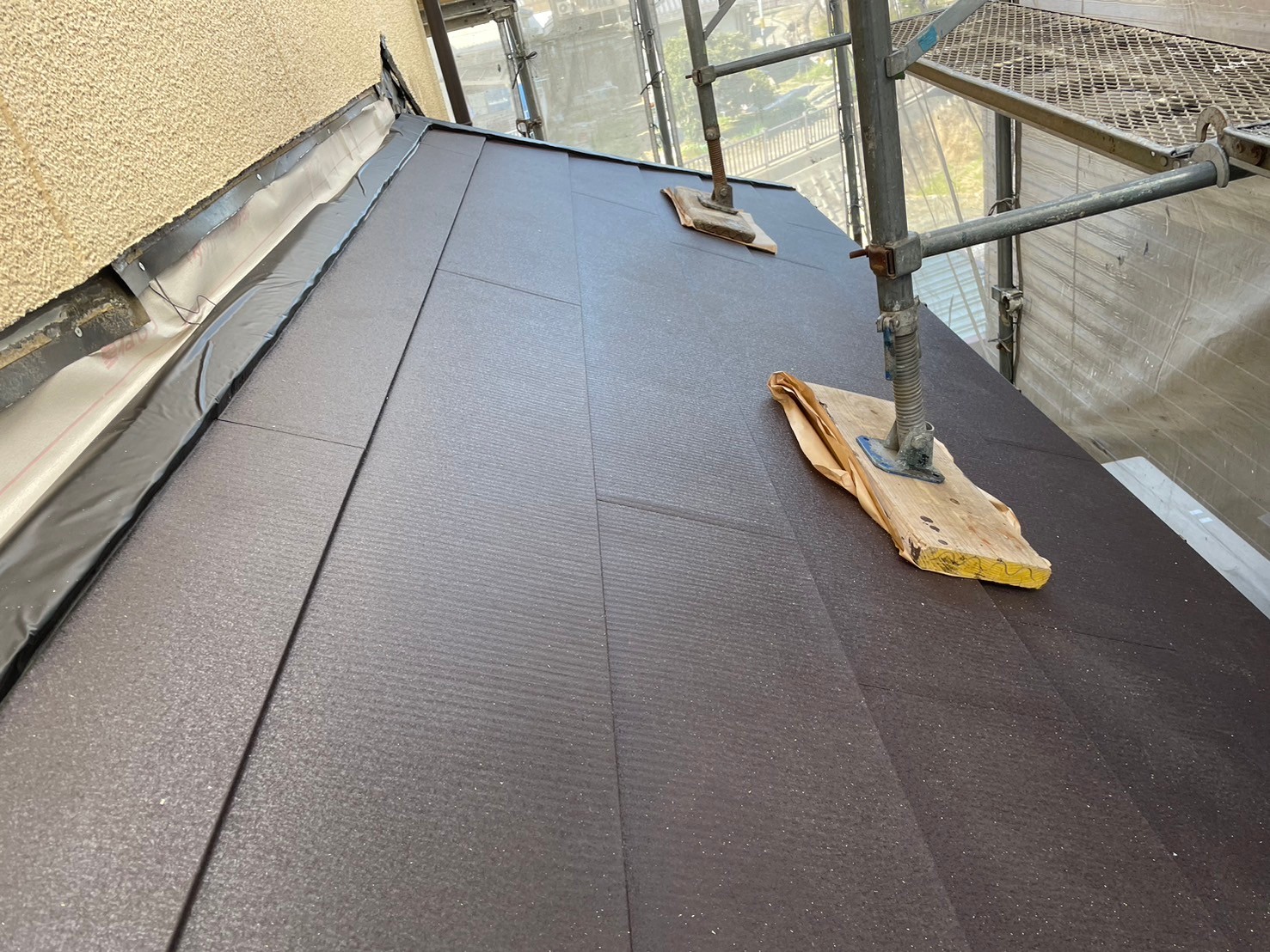 屋根葺き替え工事 