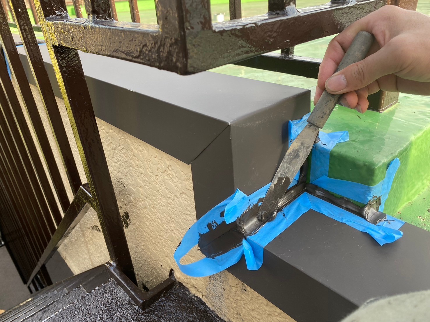 屋上笠木カバー 