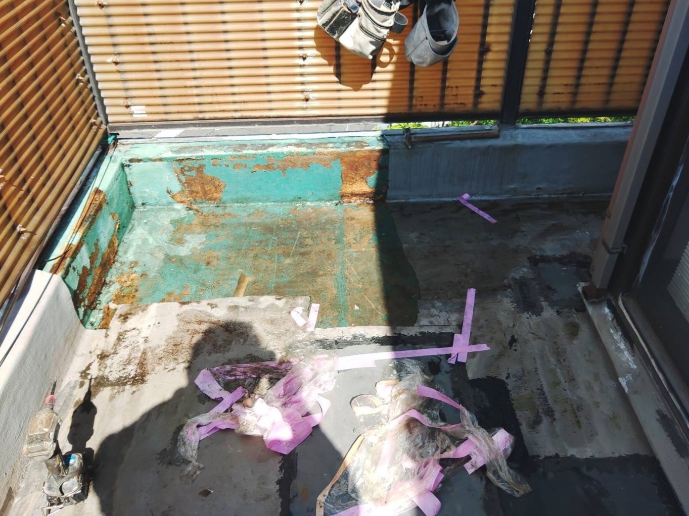 ベランダ防水工事 