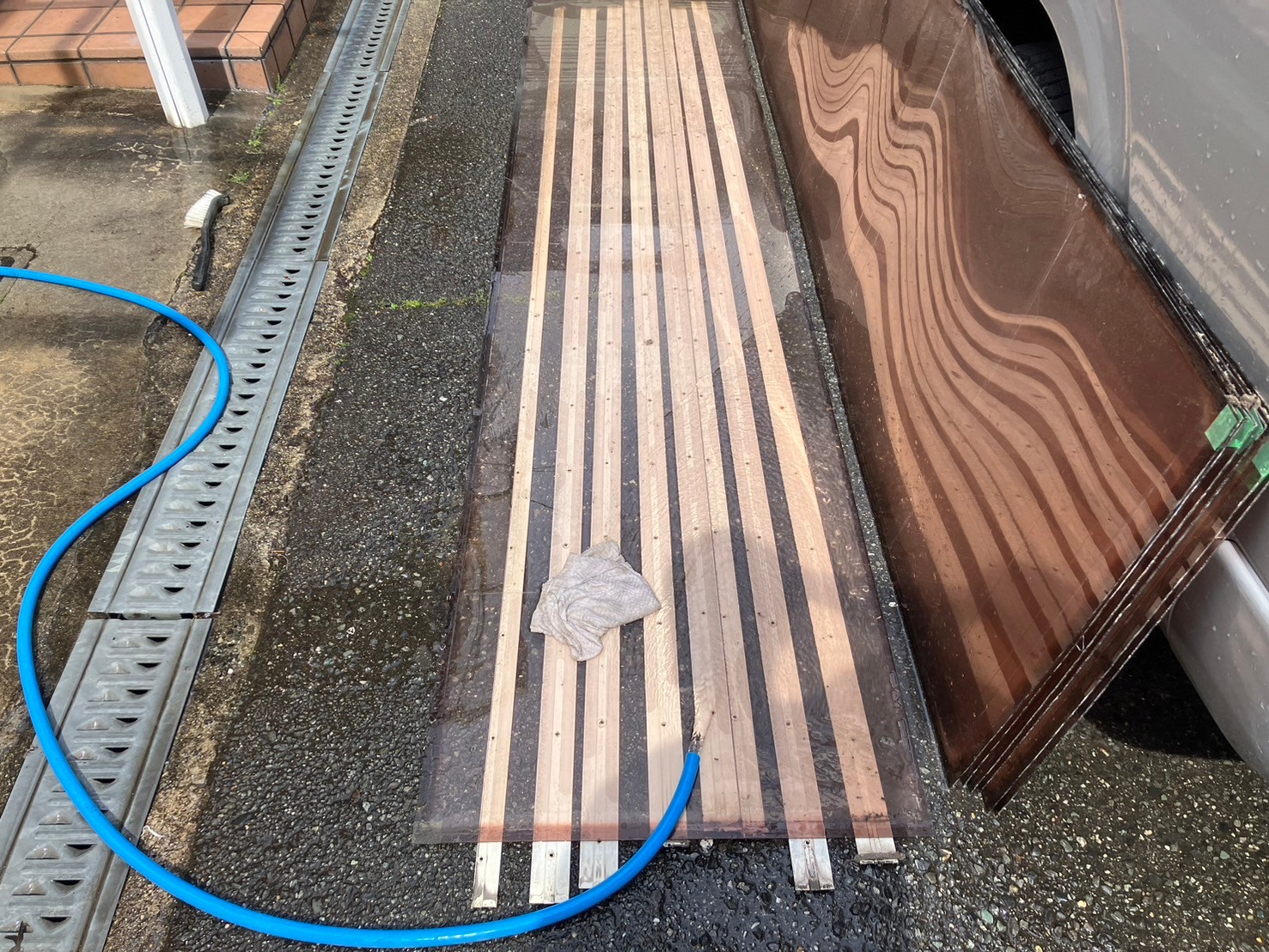 カーポート脱着 