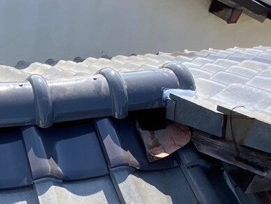 強化棟工事（大屋根） 