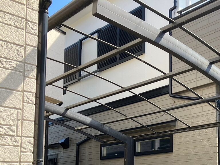 ポリカ屋根工事