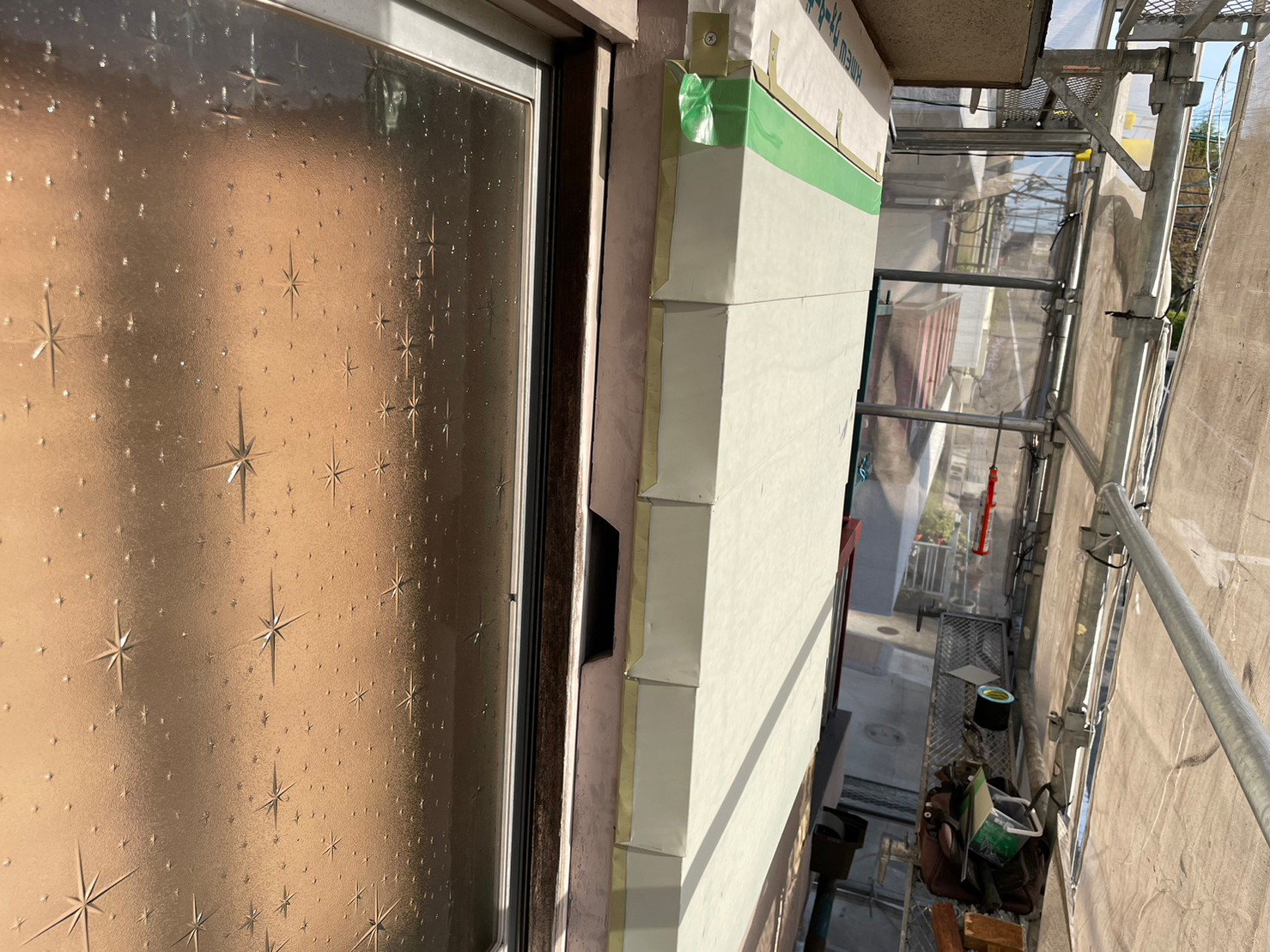 戸袋板金鎧張り