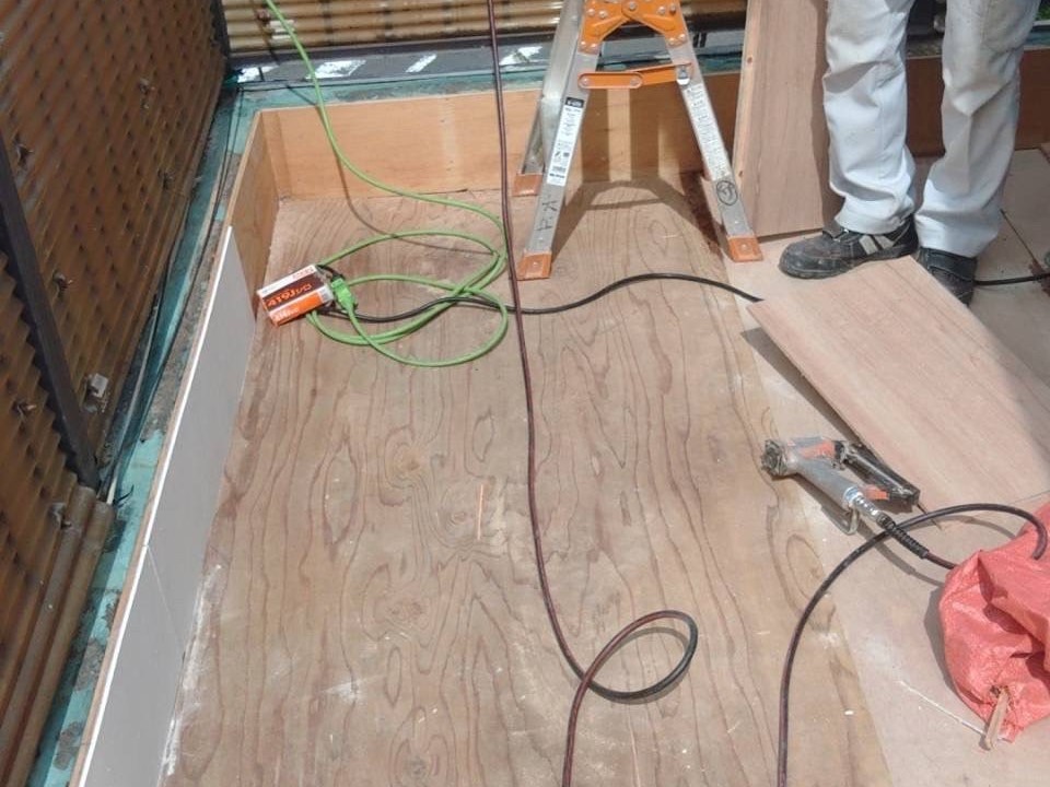 ベランダ防水工事 