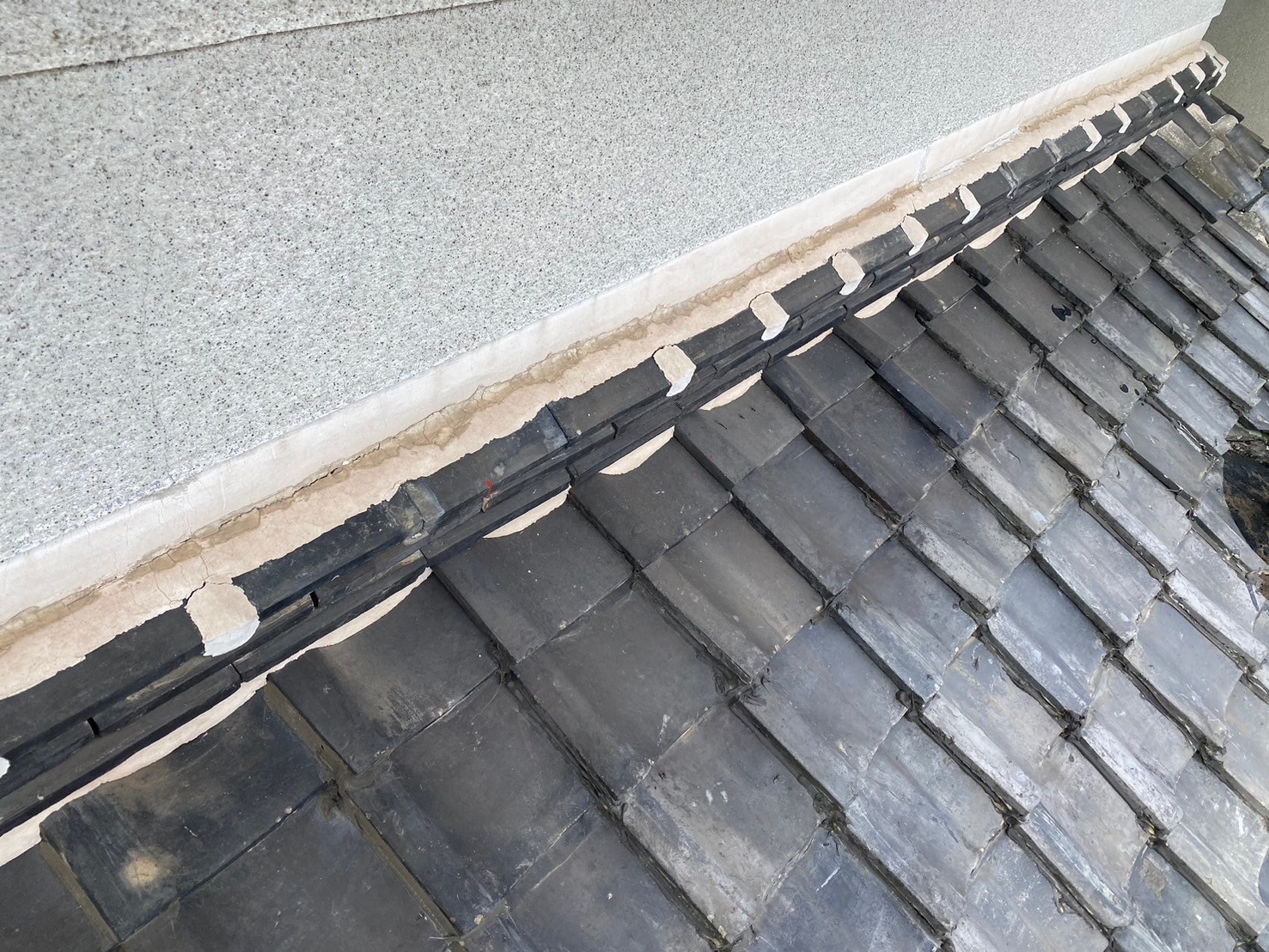 シーリング補修工事（下屋） 