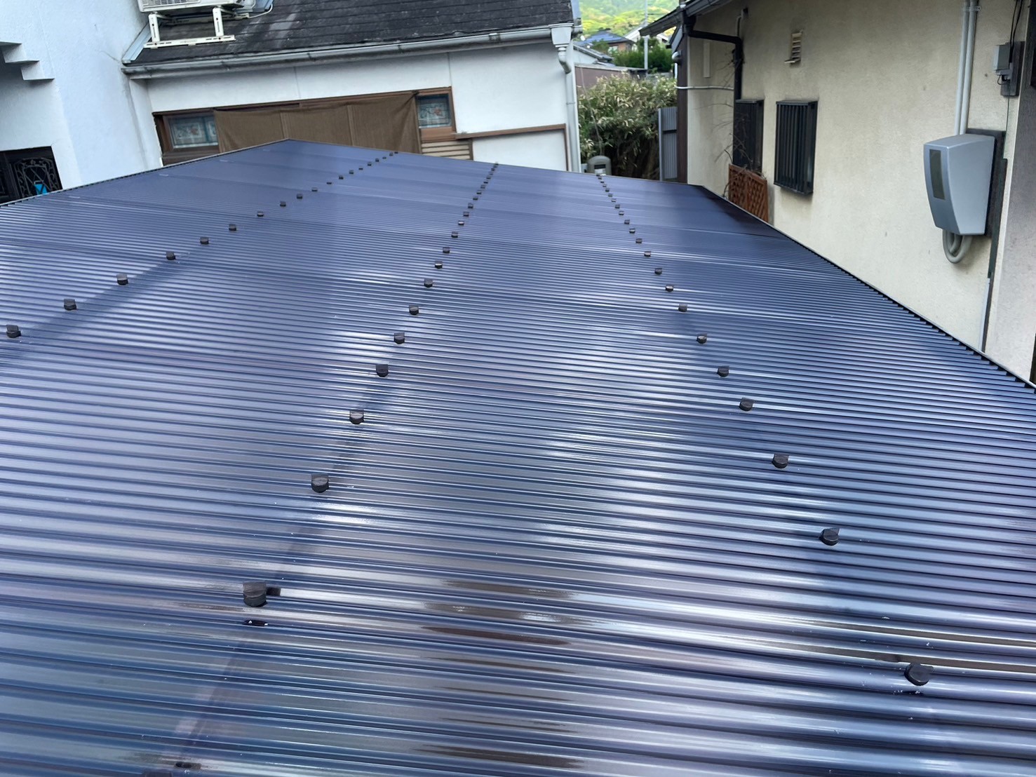 ポリカ張り替え工事