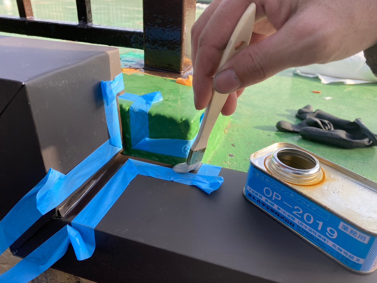 屋上笠木カバー 