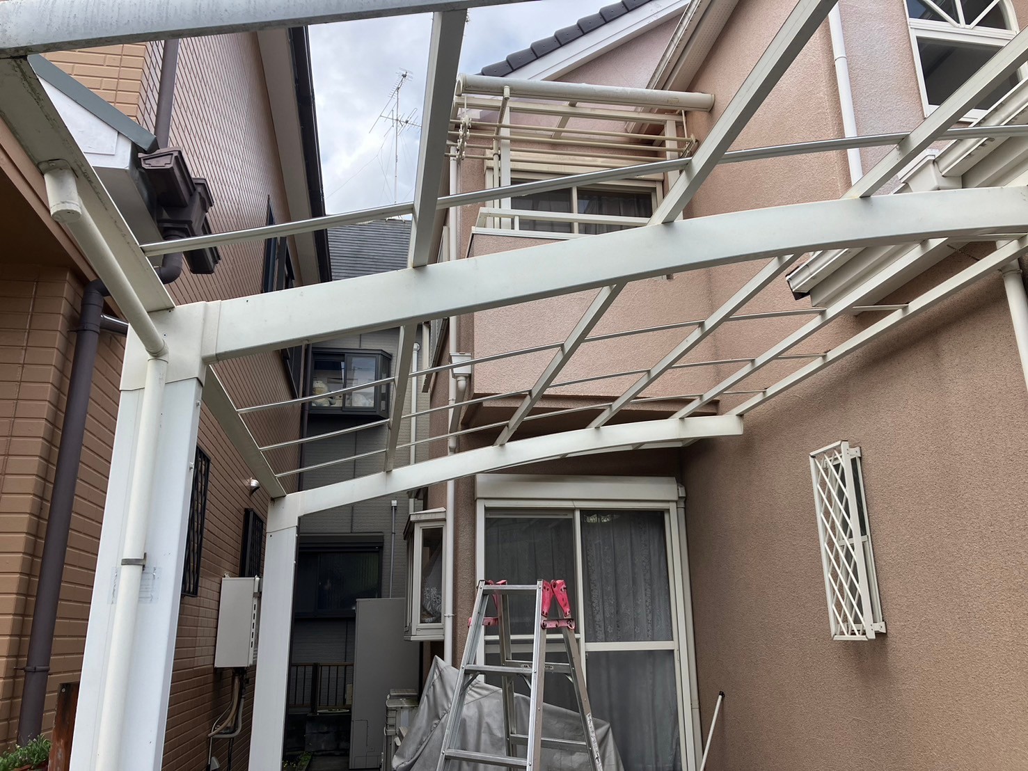 カーポート脱着 