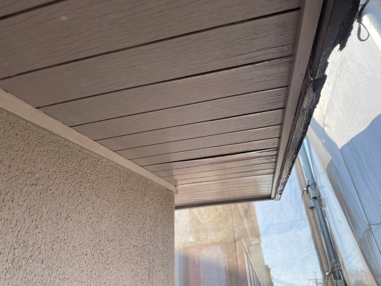 軒天化粧張り工事 