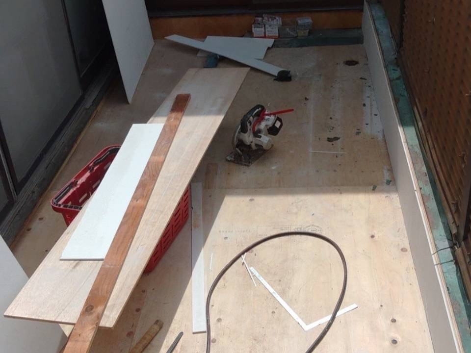 ベランダ防水工事 