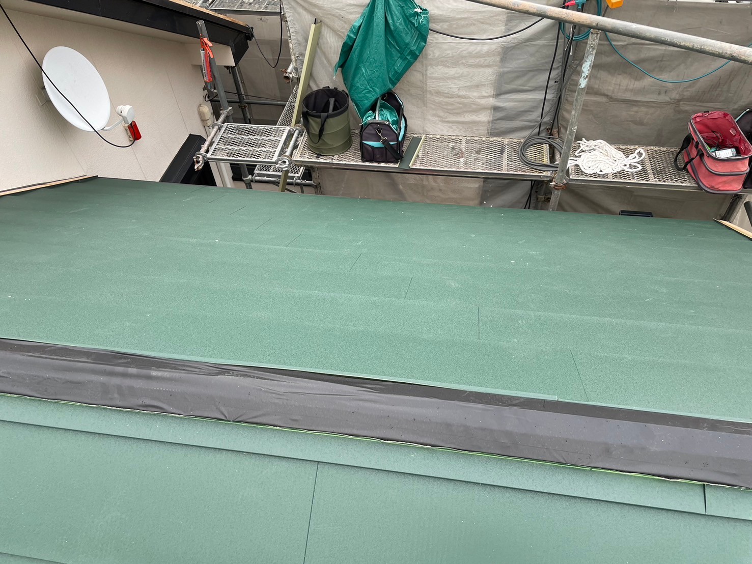 屋根カバー工事(大屋根)