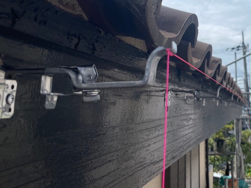 部分雨とい架け替え工事 