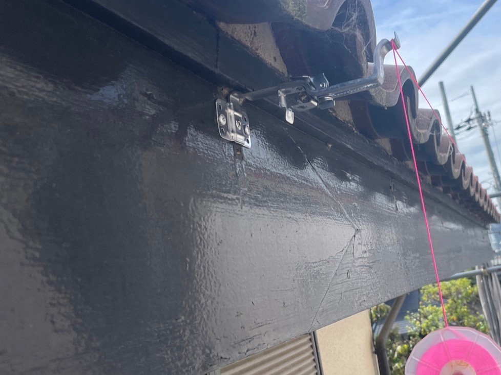 部分雨とい架け替え工事 