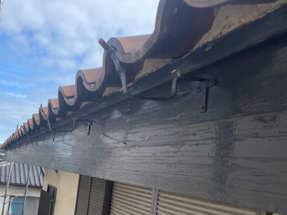 部分雨とい架け替え工事 