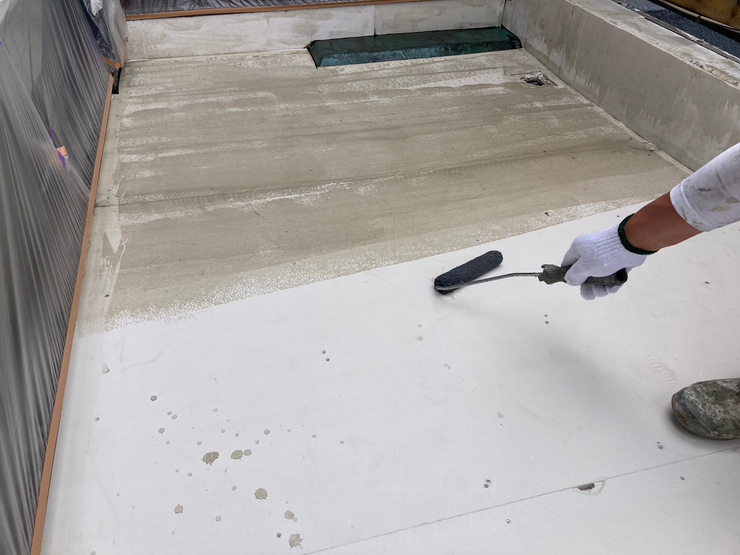 ベランダ防水工事 