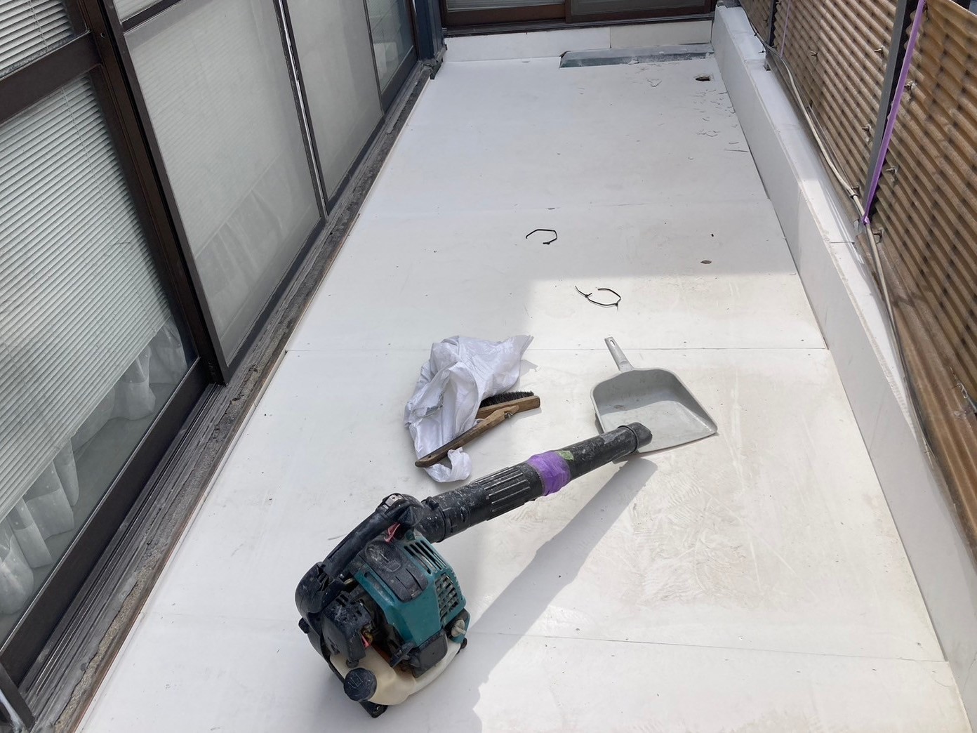 ベランダ防水工事 