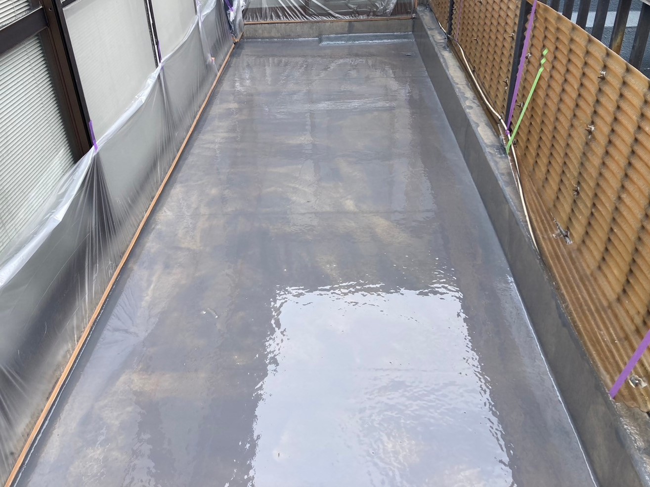 ベランダ防水工事 