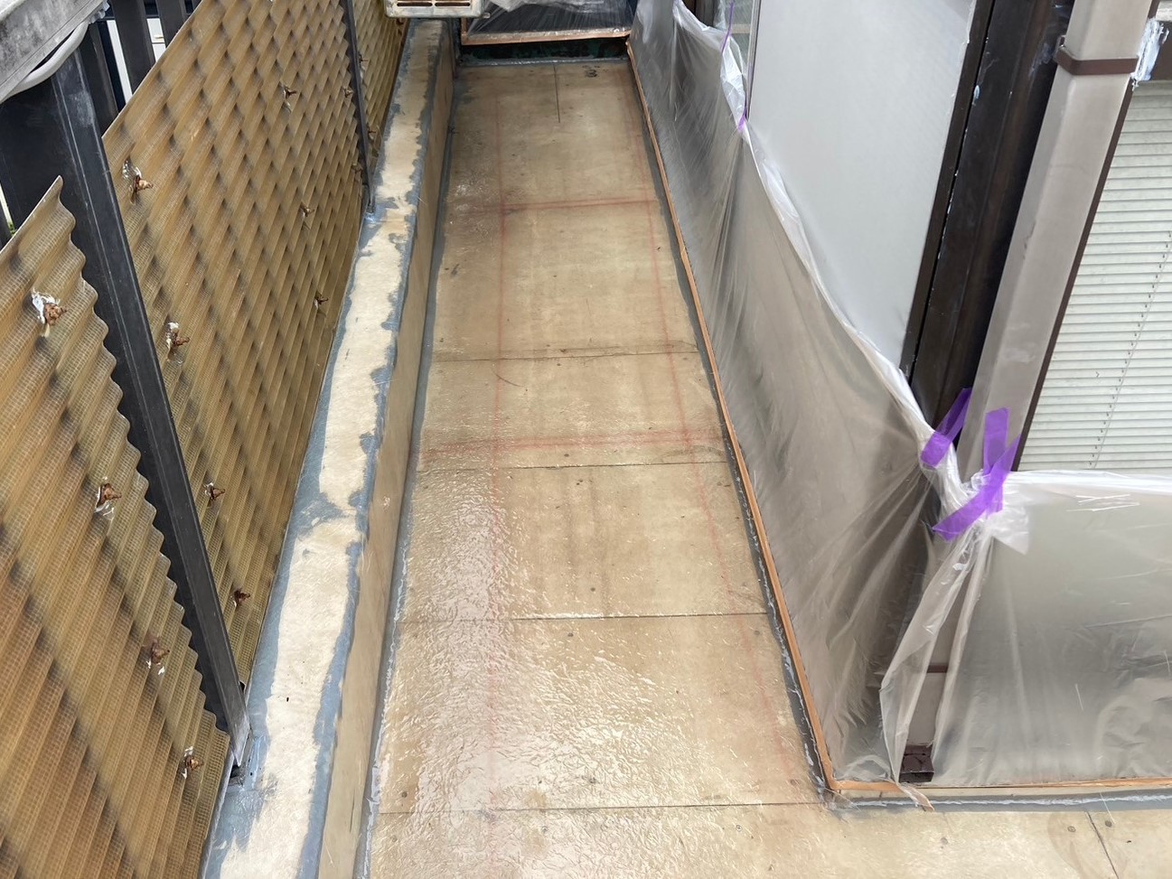 ベランダ防水工事 