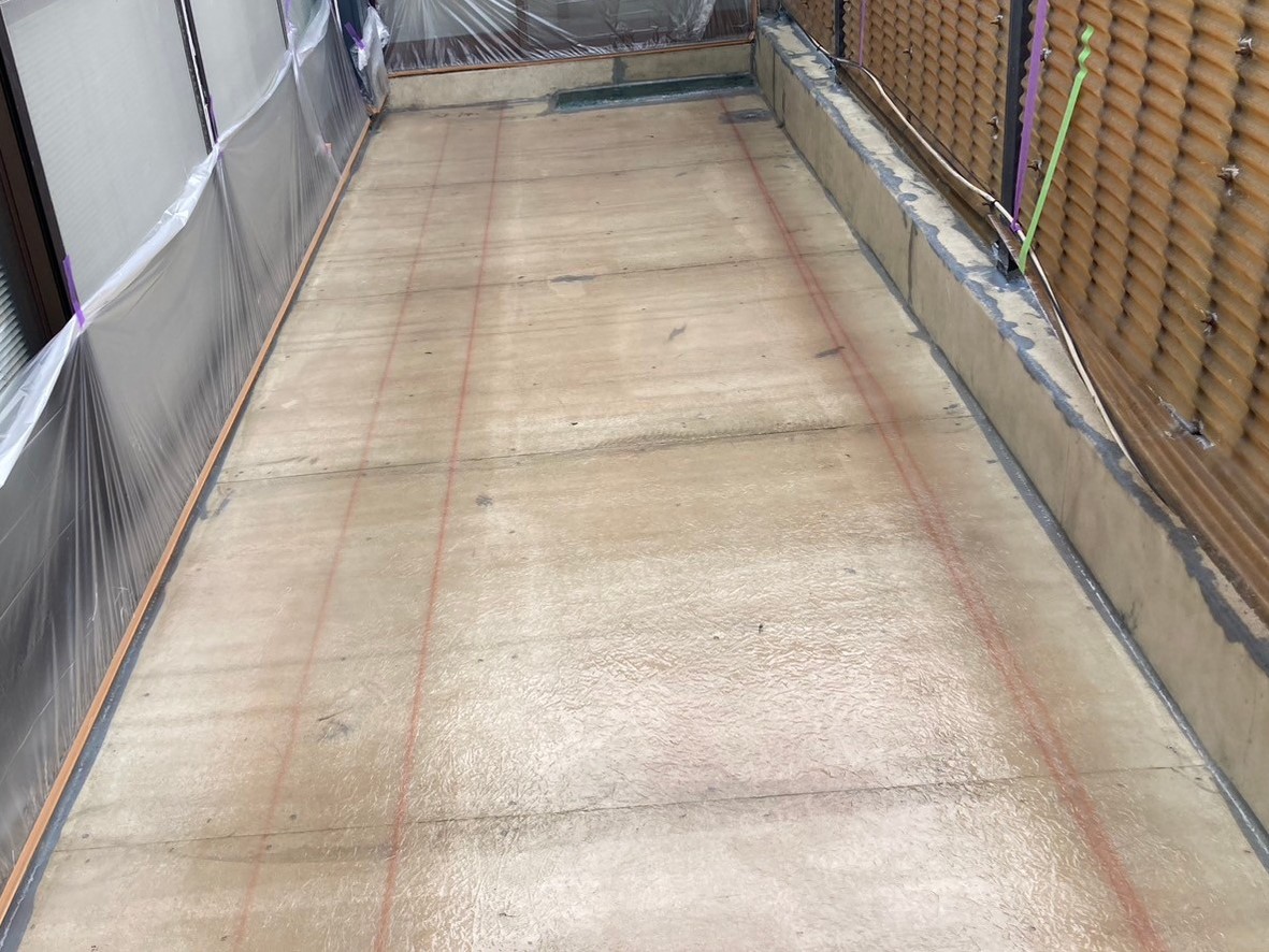ベランダ防水工事 