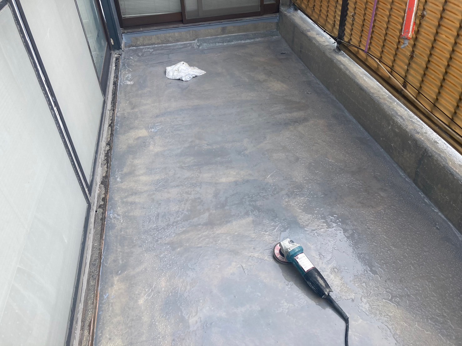ベランダ防水工事 