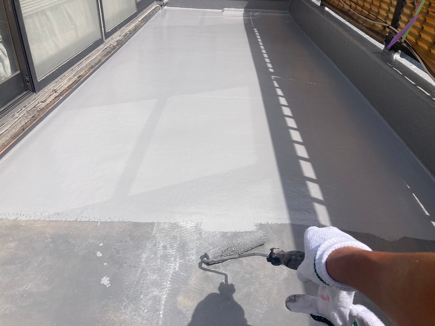 ベランダ防水工事 