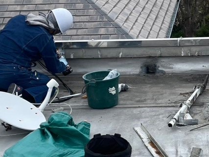 アンテナ移設工事 