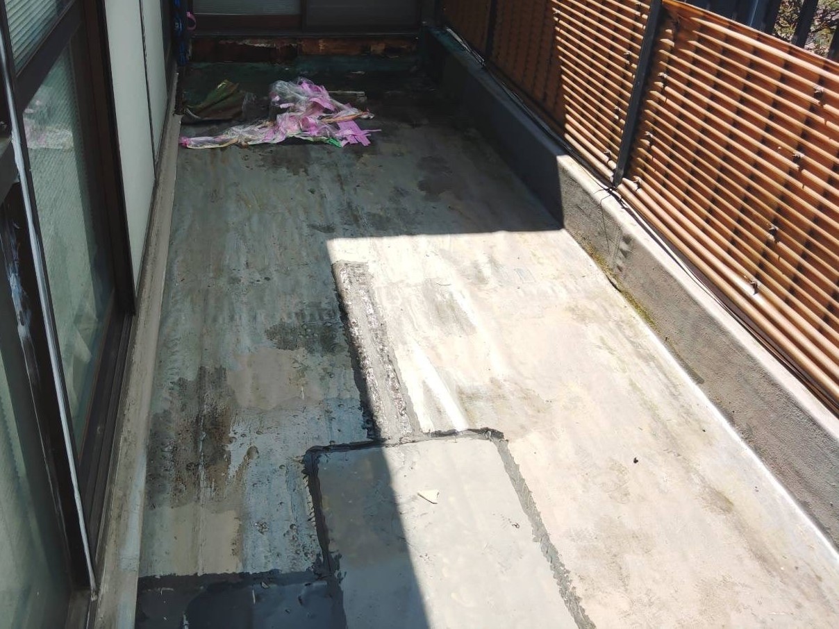 ベランダ防水工事 