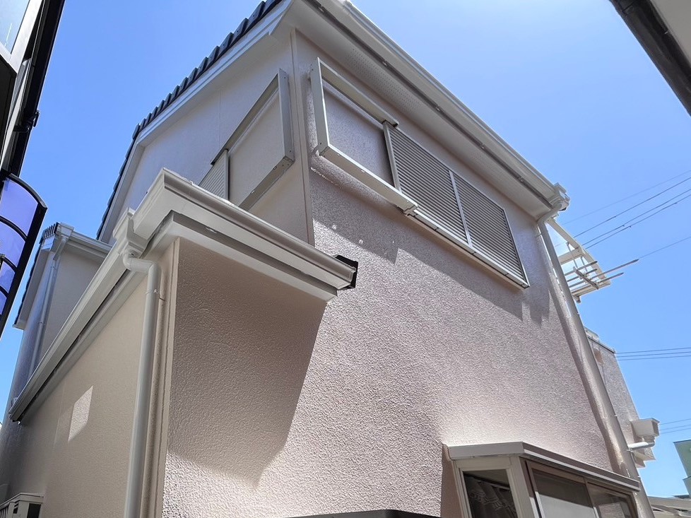 R6.4/4～4/19　羽曳野市　K様邸　外部塗装工事