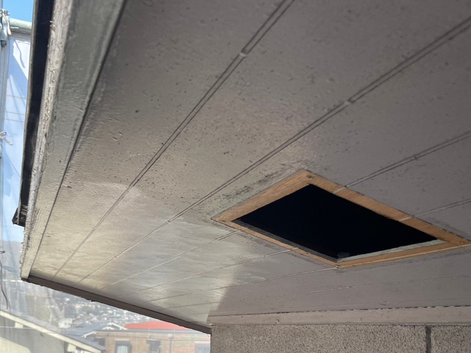 軒天化粧張り工事 