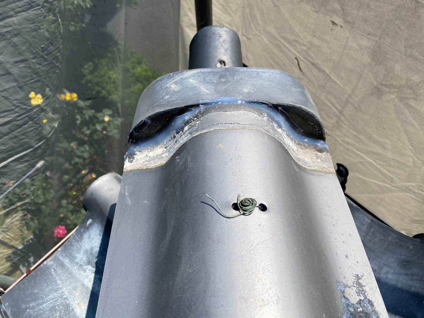 漆喰工事（下屋）